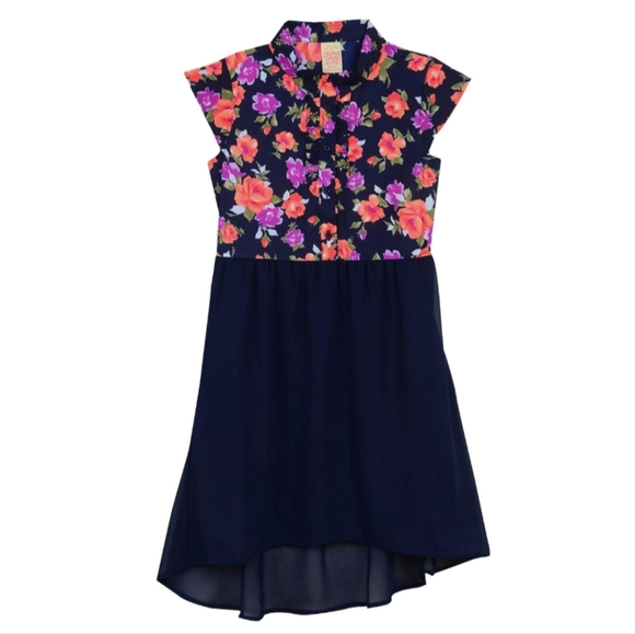 Faded Glory Other - Faded Glory Hi-Low Shirt Dress